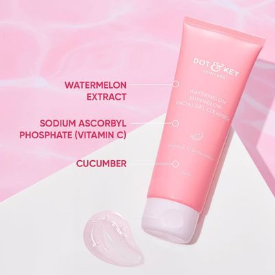 DOT & KEY Watermelon Super Glow Gel Face Wash 100ml_img_1