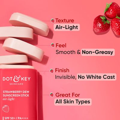 DOT & KEY Strawberry Dew Sunscreen Stick_img_1