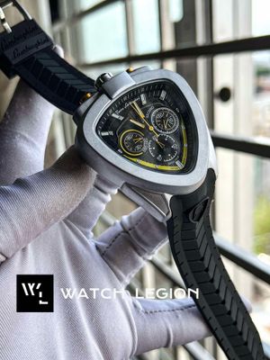 LAMBORGHINI BLACK BELT YELLOW DIAL_img_0