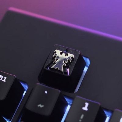 Starcraft Terran - Zinc-plated Aluminum Artisan R4 Keycaps_img_0