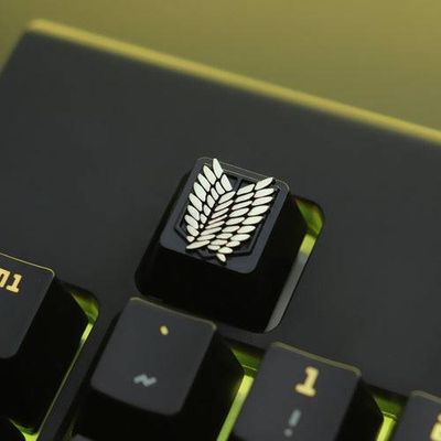 Attack on Titan - Zinc-plated Aluminum Artisan R4 Keycaps_img_0