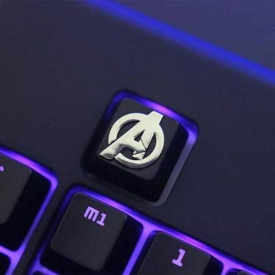 Avengers - Zinc-plated Aluminum Artisan R4 Keycaps_img_0