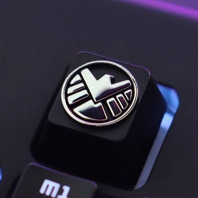 S.H.I.E.L.D. - Zinc-plated Aluminum Artisan R4 Keycaps_img_0