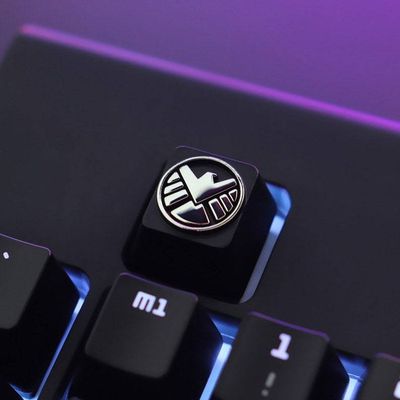 S.H.I.E.L.D. - Zinc-plated Aluminum Artisan R4 Keycaps_img_2