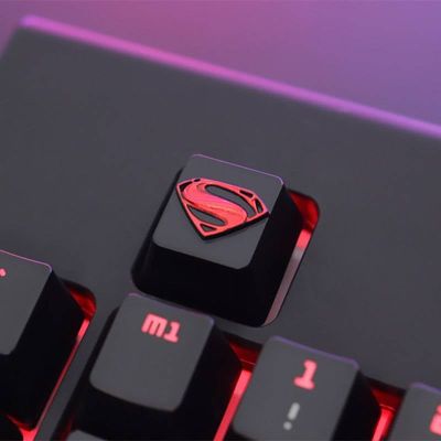 Superman - Zinc-plated Aluminum Artisan R4 Keycaps_img_0