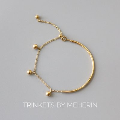 Minimal 18k gold plated bracelet_img_1