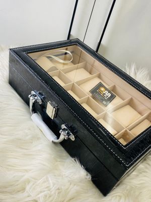 CROCODILE LEATHER DESIGN || LUXURY 12 SLOT WATCH BOX_img_0