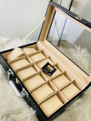 CROCODILE LEATHER DESIGN || LUXURY 12 SLOT WATCH BOX_img_2