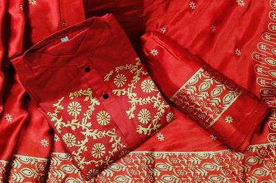 Premium Bodhuya Japani Silk Saree & Panjabi Set_img_19