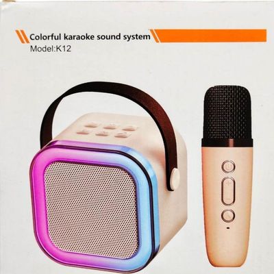 K12 Bluetooth Speaker with Mini Wireless Karaoke_img_1