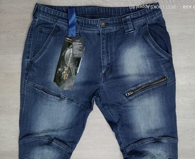 Mens Original Authentic Denim Cargo cuffed joggers._img_2