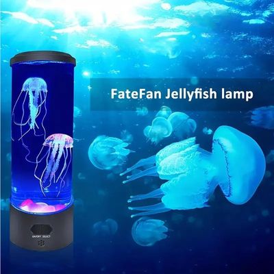 Jellyfish Lava Lamp,7 Dynamic Color Changing Settings, Soft Night Light, Realistic Jellyfish Design for a Relaxing Ambiance_img_0