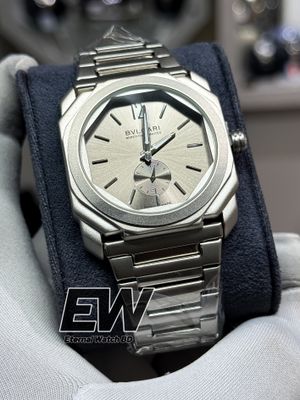 BVLGARI CHAIN 60SEC MATTE BODY MATTE DIAL_img_0