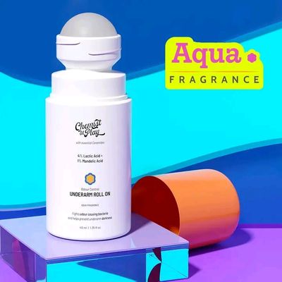 Chemist At Play UnderArm 5% AHA Roll On - Aqua Fragrance (40ml)_img_0