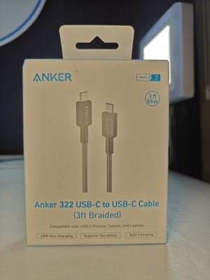 Anker 322 3ft Nylon Braided USB-C to USB-C Data Cable_img_0