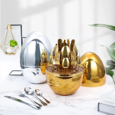 Egg themed 24 piece Cultery Set_img_1