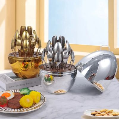 Egg themed 24 piece Cultery Set_img_4