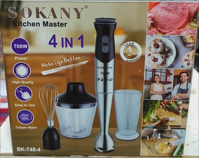Sokany hand blender set 4in1Kitchen master_img_6