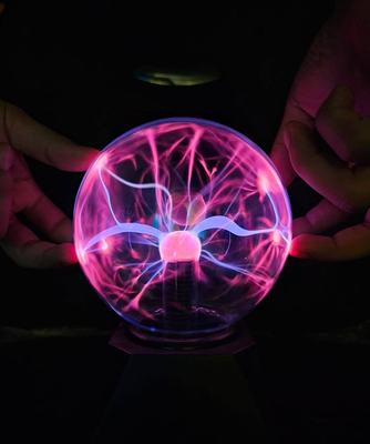 Globe Shape Magic Plasma Ball Light-5 Inch