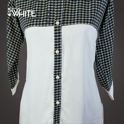 Checkered Contrast Tops_img_3