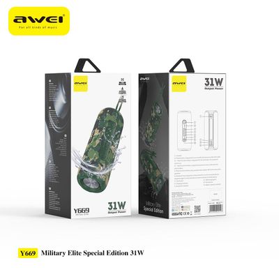 Awei Y669 Military Elite Special Edition Outdoor Dual Speaker (31W)_img_4