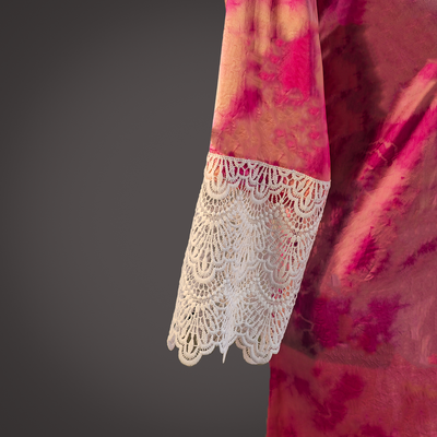 Blush Tie-Dye with Satin Fabric_img_2