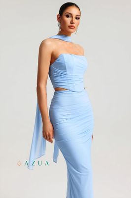 Hallie Corset Mesh Halter Top_img_4