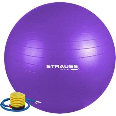Anti Burst gym massage exercise and fitness ball 75cm with pump_img_0