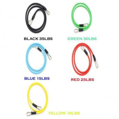 11 pcs/set Pull Rope Fitness Exercises Resistance Bands_img_1