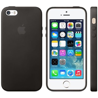 For iPhone 5 / 5s Premium Silicone Matte Soft Phone Case - Black - Phone Back Cover_img_2