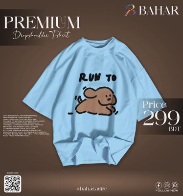 Drop Shoulder T-Shirt (Run to Puppies)_img_12
