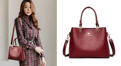 Luxury Vintage Soft Leather Handbag for Women_img_6
