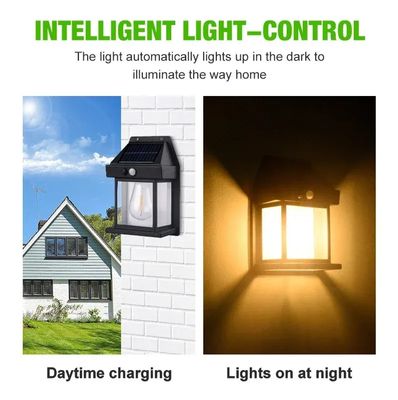 Outdoor Solar Wall Lamp Wall Light Villa Lighting Night Light_img_1