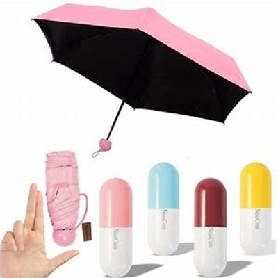 Fashionable Cute Capsule Umbrella_img_1