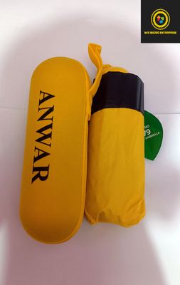 7" Mini Folding Capsule Umbrella With Cute Pouch_img_2