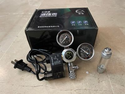 Mufan Co2 regulator with solenoid & bubble counter_img_0