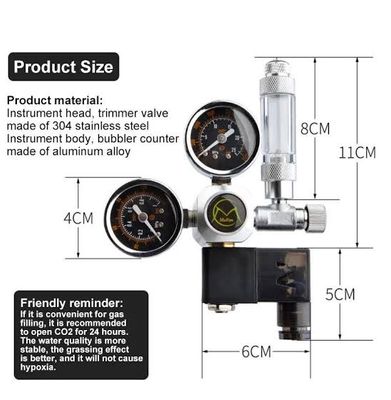 Mufan Co2 regulator with solenoid & bubble counter_img_3