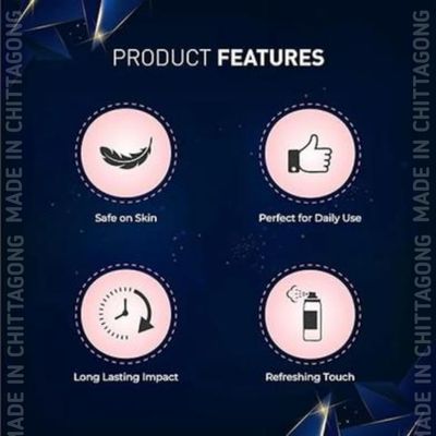 ENVY Absolute Deodorant Body Spray - 120ML | Long Lasting Deo for Men_img_4