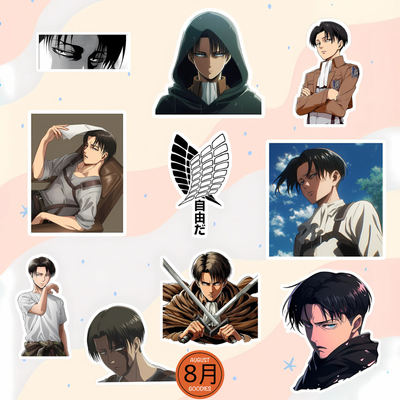 Levi Ackerman Attack on Titan Stickers_img_0