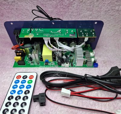 D200 50W+50W Mini Digital Power Mixer Heavy Amplifier_img_1