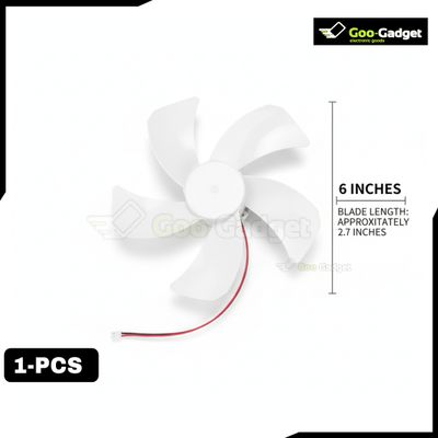 6-Inch BLDC Brushless Fan Motor | 9V/12V | 5-Blade High Airflow Cooling Fan Core_img_0