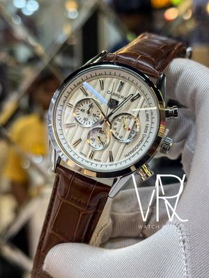 TAG HEUER 1969 BROWN BELT WHITE DIAL_img_0