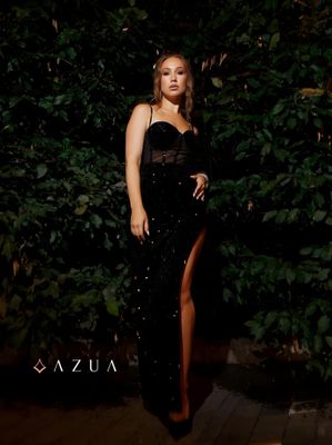 Luxury Mesh Sequin Party Dress_img_2