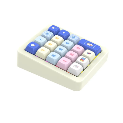 K812 19 Key Hot swappable Gasket Mount Aluminium Wired Macro RGB Keyboard_img_3