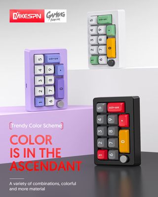 K808 12 Key Hot swappable Wired Macro RGB Keyboard_img_1