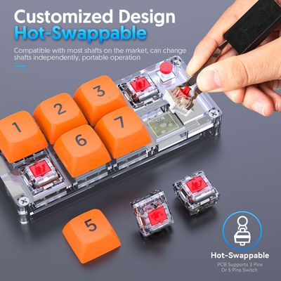 K806 Hot Swappable 8Key RGB Wired Macro Keypad_img_1