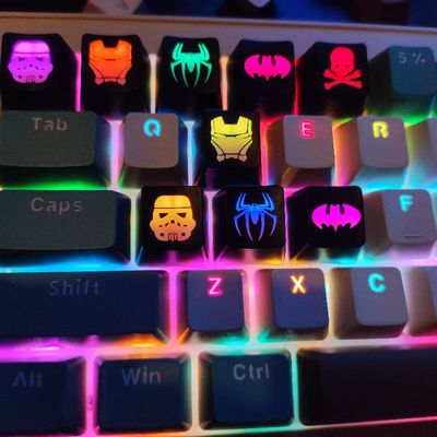 R4 PBT Backlit Keycaps- Set of 5 Keys_img_1
