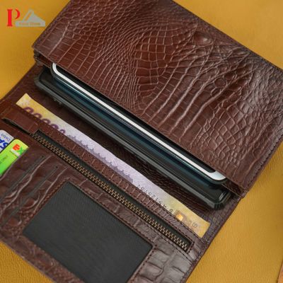 Deep Brown Long Wallet_img_2
