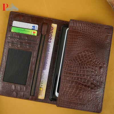 Deep Brown Long Wallet_img_3