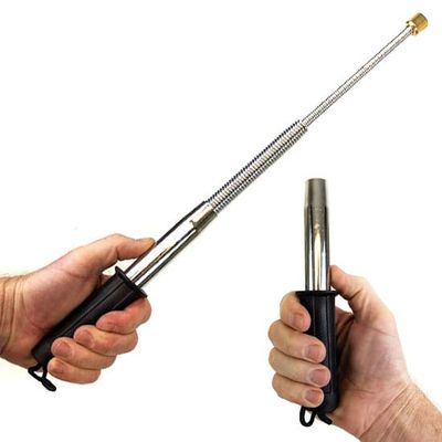 Collapsing Metal Self Defense Baton - Spring estek Design Adds Power With Less Effort_img_0